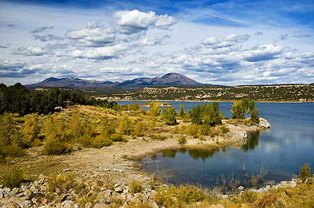 Reservoir at Recapture Recreation Area, UT